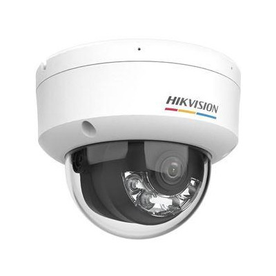 DS-2CD1147G2H-LIU(2.8mm) - 4MPix IP Dome Hybrid ColorVu kamera; LED/IR 30m, mikrofon, IP67