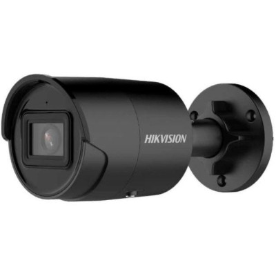 DS-2CD2043G2-IU(2.8mm)(BLACK) - 4MPix IP Bullet kamera, IR 40m, mikrofon, IP67, černá