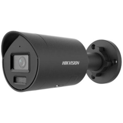 DS-2CD2047G3-LI2UY/SL(2.8mm)/BLACK - 4MPix IP Bullet Smart Hybrid Light AcuSense kamera, LED/IR 40m, WDR 130dB, IP67, blikač, če