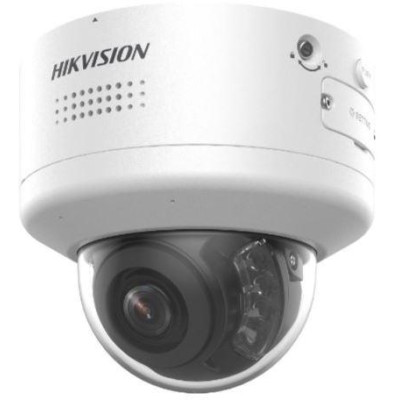 DS-2CD2746G2H-IPTRZS2U/SL(2.8-12mm) - 4MPix IP PTRZ AcuSense Dome kamera, IR 40m, Audio, Alarm, blikač, IK10
