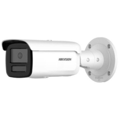 DS-2CD2T86G2H-IS2U/SL(2.8mm) - 8MPix IP Bullet AcuSense kamera, IR 60m, audio, alarm, blikač, IP67