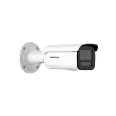 DS-2CD2T86G2H-IS2U/SL(2.8mm) - 8MPix IP Bullet AcuSense kamera; IR 60m, audio, alarm, blikač, IP67