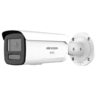 DS-2CD2T87G3-LIS2UY/SL(4mm) - 8MPix IP Bullet Hybrid Light AcuSense kamera, LED/IR 60m, WDR 130dB, Audio, Alarm, IP67, blikač
