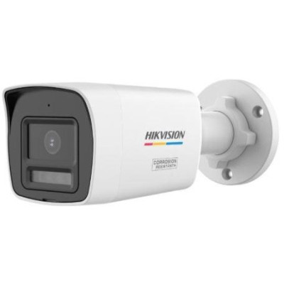 DS-2CE10KF3T-LSYE(2.8mm) - 5MPix HDTVI Bullet Hybrid ColorVu kamera, LED 20/IR 30m, IP67, WDR 130dB. PoC