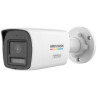 DS-2CE10KF3T-LSYE(2.8mm) - 5MPix HDTVI Bullet Hybrid ColorVu kamera, LED 20/IR 30m, IP67, WDR 130dB. PoC