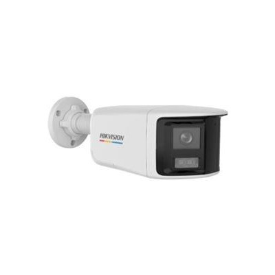 DS-2CE12KF3TP-DLS - 3K panoramatická HDTVI Bullet Smart Hybrid Light kamera; LED/IR 40m, 4v1, mikrofon, IP67
