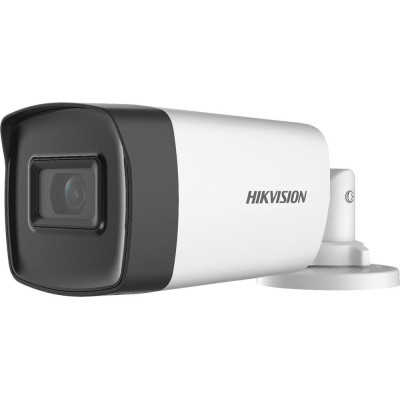 DS-2CE17H0T-IT3FS(2.8mm) - 5MPix HDTVI Bullet kamera, IR 40m, Mikrofon, 4v1, IP67
