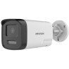 DS-2CE17K0T-LXTS(2.8mm) - 5MPix HDTVI Bullet Smart Hybrid Light kamera, LED/IR 40m, blikač, audio, 4v1, IP67,