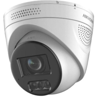 DS-2CE79K0T-LXTSZ(2.7-13.5mm) - 3K HDTVI Smart Hybrid Light varifokální Turret kamera, IR/LED 60m, 4v1, Audio, Blikač, IP67