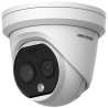 DS-2TD1228-7/QA - IP Turret Termo optická kamera, objektiv 6,9mm, IR 15m, Audio, Alarm, blikač