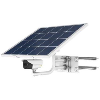 DS-2TXS2628-10P/QA/GLT/CH36S80 - IP Bullet termo- optická kamera se solárním napájením 9.7mm, IR 30m, Audio, Blikač, IK10 + Bate