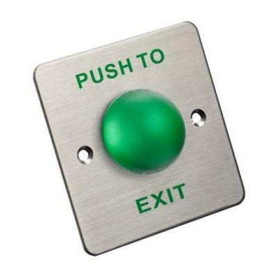 DS-K7P06 - Dveřní odchodové tlačítko, 88x88mm, NO/NC/COM