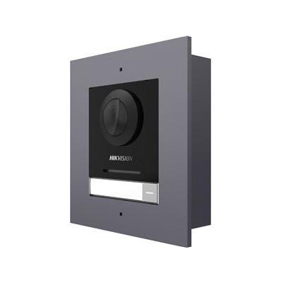 DS-KD8003-IME1(B)/Flush - IP zápustný dveřní interkom 1-tlačítkový
