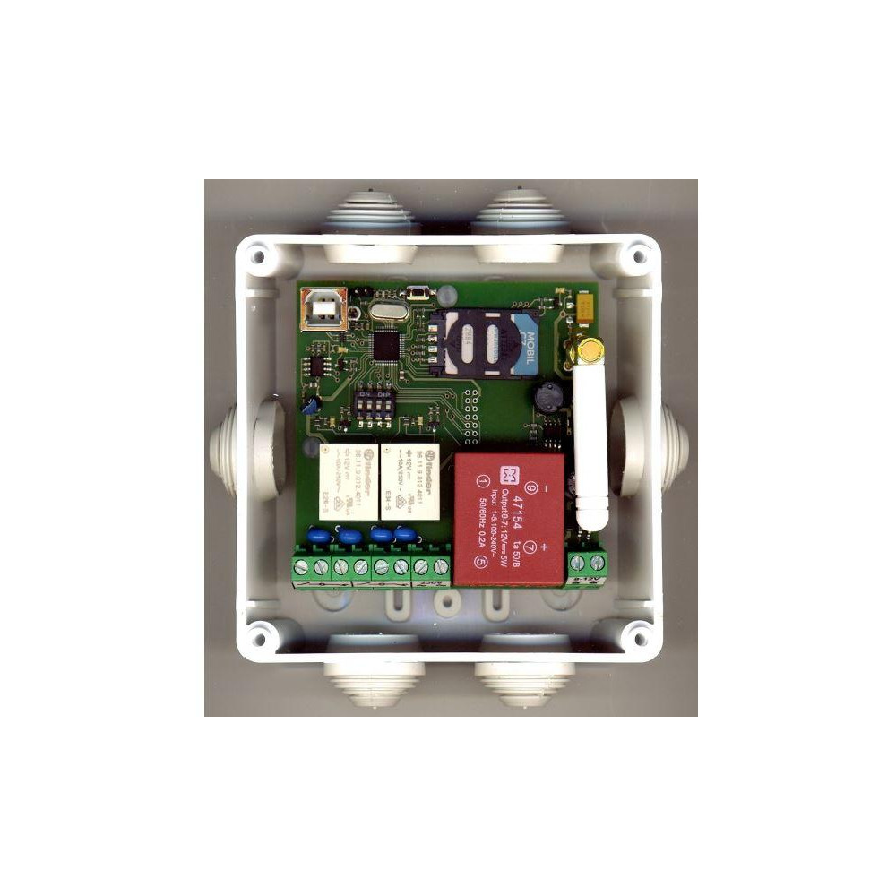 B214U - dálkové ovládání přes GSM B214U - dálkové ovládání přes GSM