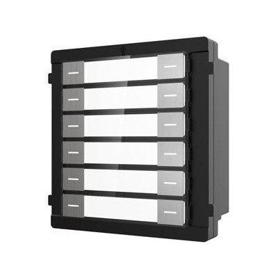 DS-KD-K12/S - Modul interkomu s 12 tlačítky; nerez