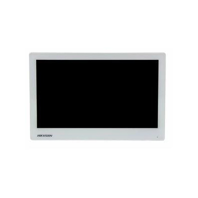 DS-KH6350-WTE1(O-STD)/White - 7" IP bytový dotykový monitor; PoE; Wi-Fi, bílý