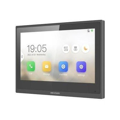 DS-KH6351-TE1 - 7" IP bytový dotykový monitor; PoE