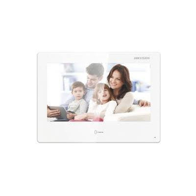 DS-KH9310-WTE1(B) - 7" IP bytový dotykový Android monitor, Wi-Fi, PoE