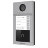 IP dveřní interkom, 4-tlačítkový, 2MPx kameraVideo	CMOS Image Sensor, 2MPx Low-Lux barevná kamera	Rozlišení 1080p @ při 30 sn/s Main stream, 640x480&nbsp;při 25sn/s Sub stream	Komprese H.264	IR přísvit&nbsp;	Technologie vylepšení obrazu: True WDR, BLC,DNR	Zorné pole: Horizontal: 124&nbsp;°, Vertical: 75 °Audio	Dvoucestná hlasová komunikace	Vestavěný všesměrový mikrofon	Zabudovaný reproduktor	Audio komprese G.711U, 64Kbps	Zlepšení kvality zvuku díky omezení šumu a ozvěnyKontrola přístupu	Zabudovaná čtečka IC karet	Mifare (čtecí frekvence: 13,56MHz)Síťové komunikace	Ethernet 10/100M	Sťové protokoly: TCP/IP, RTSP	1x RS-485	2,4GHz Wi-Fi	Vzdálená konfigurace přes WebAlarmy	4x alarmový vstup	Tamper- proofSpecifikace	2 relé pro ovládání zámku dveří	1x vstup pro dveřní kontakt&nbsp;	1x vstup pro&
