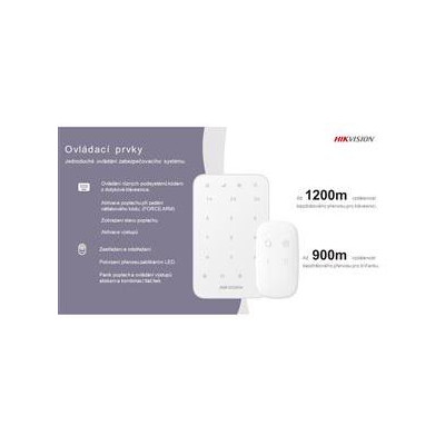 DS-PKF1-WE - AX PRO Bezdrátová klíčenka