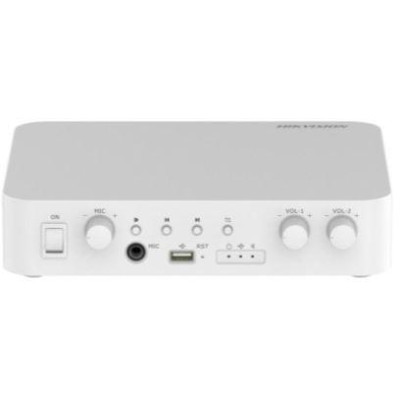 DS-QAE1A80G1-VB(B) - Síťový zesilovač, výkon 80 W, alarm 1/1, Bluetooth, USB flash disk, mikrofon a RCA