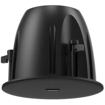 DS-QAZ1610G1-BE/BLACK - Stropní bezrámečkový IP reproduktor s vestavěným mikrofonem, výkon 10 W, černý
