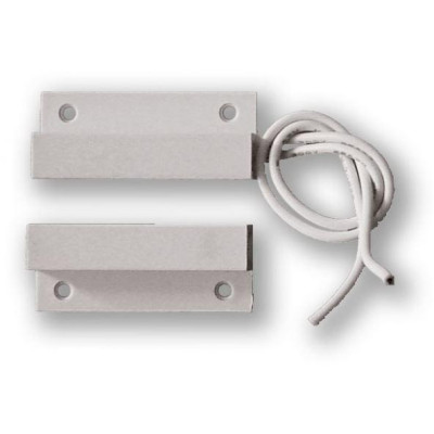 FM-102, bílý - bílá - povrchový, samolepící - 2vodič