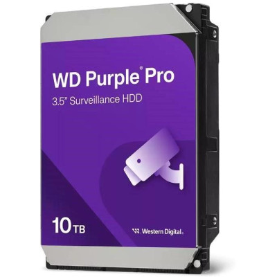 HDD 10TB WD102PURP - Western Digital PURPLE PRO 10TB 512MB cache
