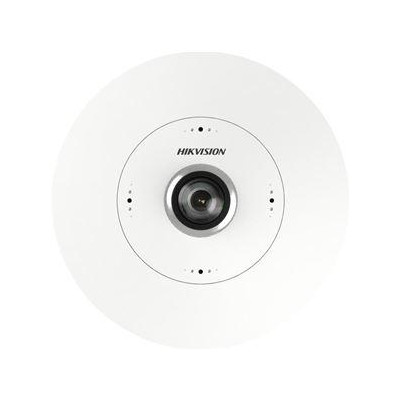 DS-2CD6365G1-S/RC(1.16mm) - 6MPix IP Fisheye zápustná kamera, Audio, Alarm, mikrofon