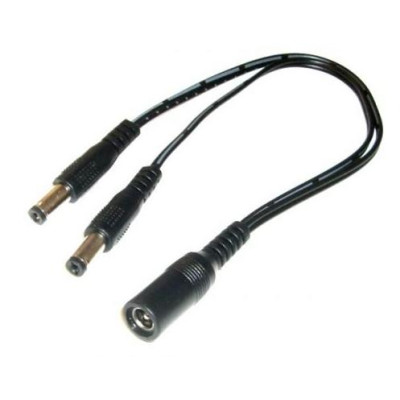 HW-DC12 - Rozdělovací napájecí konektor DC 1 na 2