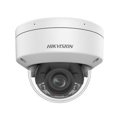 iDS-2CD7D47G0-XS(2.8mm) - 4MPix IP Dome Hybrid ColorVu AcuSense kamera; LED/IR 40m, WDR 140dB, audio, alarm, IP67, IK10