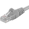 KRP-sp6utp01 - PremiumCord Patch kabel UTP RJ45-RJ45 CAT6 1m šedá