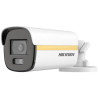 5MPix kamera HIKVISION DS-2CE12KF3T-LE s funkcí Smart Hybrid Light.Smart Hybrid Light -&nbsp;Nová technologie hybridního přísvitu&nbsp;(IR+LED).více zdeColorVu&nbsp;-&nbsp;technologie dokonalého barevného vidění při zapnutém LED přísvituvíce zde	5MP CMOS širokoúhlý formát&nbsp;(2960&nbsp;x 1665pix)	HD-TVI: 5MP@20fps, 4MP@25fps, 1080p@25fps	Technologie ColorVu: barevné vidění při zapnutém LED přisvitu	Video výstup - 1x analog HD-TVI	3D DNR - digitální redukce šumu	Citlivost 0,0005&nbsp;Lux @ F1.0 (AGC ON) / 0Lux při s LED přísvitem	Objektiv 2,8mm/ úhel záběru horizontální 112°, vertikální 60°, diagonální 133°	Nastavení úhlů: Pan:0°-360°; Tilt:0°-180°; Rotate:0°-360°	Hybridní Smart DUAL přísvit: IR/LED přísvit s dosahem 40m	-Když není zaznamenáno žádné vozidlo nebo osoba, kamera používá pou