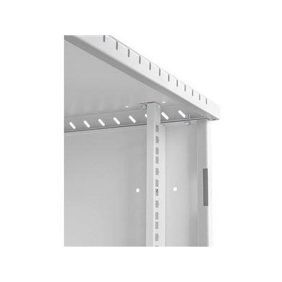 LX10-6U-300GG - LEXI-Net Basic Rozvaděč nástěnný 10" 6U 300m, dveře sklo, šedý