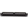 PATCHP1U12P - LEXI-Net Patch panel pro 10" rozvaděče C5e 12Port 1U