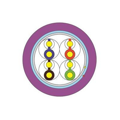 WIC-5-FU-LD-30-VI - WIREX Instalační kabel CAT5E F/UTP LSOH / DCA 305m box fialový