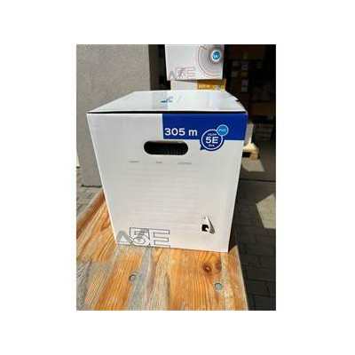 WIC-5-FU-PEC-30-GY - WIREX Instalační kabel CAT5E F/UTP PVC / ECA 305m box šedý