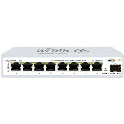 WI-CES509GF - CLOUD Smart switch - 8x 2,5Gb RJ45 + 10Gb SFP+ uplink