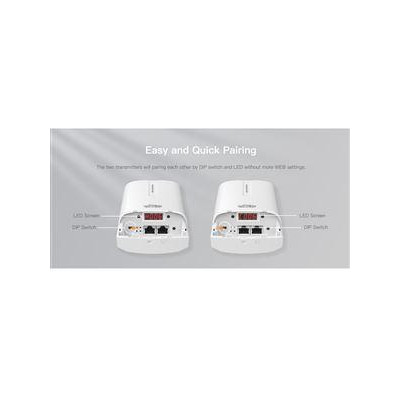 WI-CPE111-KIT V3 - Sada bezdrátového pojítka 2,4GHz; 2km; 300Mbps; 24V passive PoE napájení