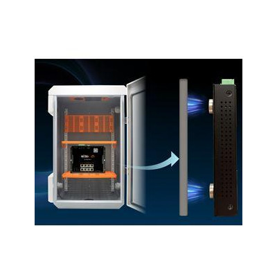 WI-PCES310GF-F - Průmyslový plochý kompaktní 8GE+2SFP Cloud PoE switch; 145W, Hi-PoE 90W