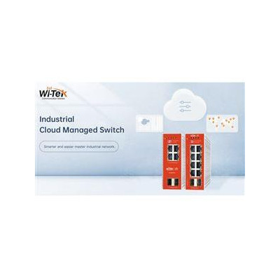 WI-PCMS306GF-I - Průmyslový 4GE + 2SFP 802.3af/at Cloud L2 PoE switch; 120W