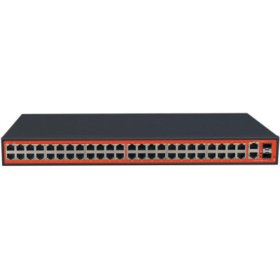 WI-PS150GF - 48FE + 2GE Combo SFP PoE switch, 700W
