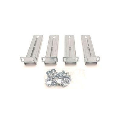 WPO-250-1C - Wirex, 19" police 1U 250mm, perforace, přední a zadní uchycení, nosnost 60kg, černá