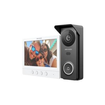 DS-KIS213(B) - Kit videotelefonu, analog. 4-drát, bytový monitor + dveřní stanice