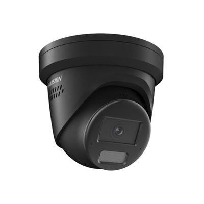 DS-2CD2346G3-IZS2UY/SL(2.8/4)O-STDBLACK - 4MPix IP Turret AcuSense kamera s nastavitelným ohniskem objektivu, IR 30m, Mikrofon, 