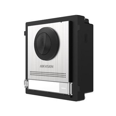 DS-KD8003-IME1(B)/S(Europe BV) - Modul IP interkomu 1-tlačítkový s kamerou, nerez