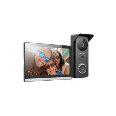 DS-KIS313-P(B) - Kit videotelefonu, analog. 4-drát, bytový monitor + dveřní stanice