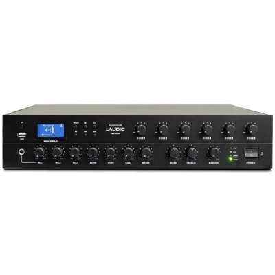 MULTIZONE 120 - Profesionální vícezónový zesilovač 120 W pro 100V ozvučení, 6 nezávislých zón