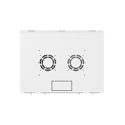 AG-AB09U6045B1-A0CC-A-D1 - Nástěnný rozvaděč AGER 19“ 9U 600x450mm,šedý,skleněné dveře,80kg,odním. a uzam.bočnice