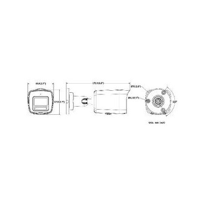 DS-2CD1047G3-LIU(2.8mm) - 4MPix IP Bullet  Hybrid ColorVu kamera, LED/IR 30m, mikrofon, IP67